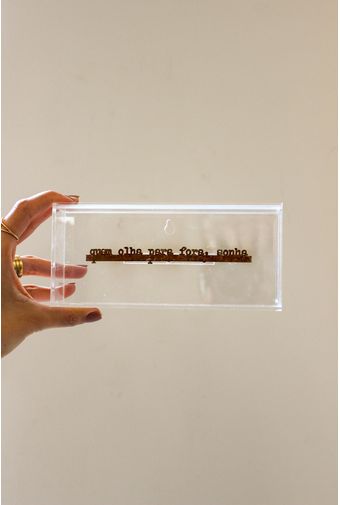 Quadro Acrilico Quem Olha Para Fora, Sonha Mercatto